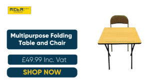 Multipurpose Folding Table and Chair