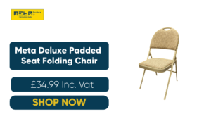 Meta Deluxe Padded Seat Folding Chair