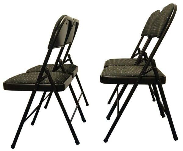 Padded Seat Folding Chair Set in London